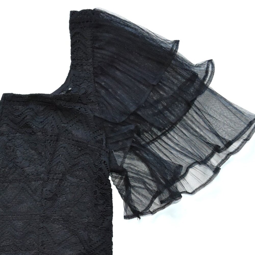 Lace Ruffle Top - Picture 4 of 5